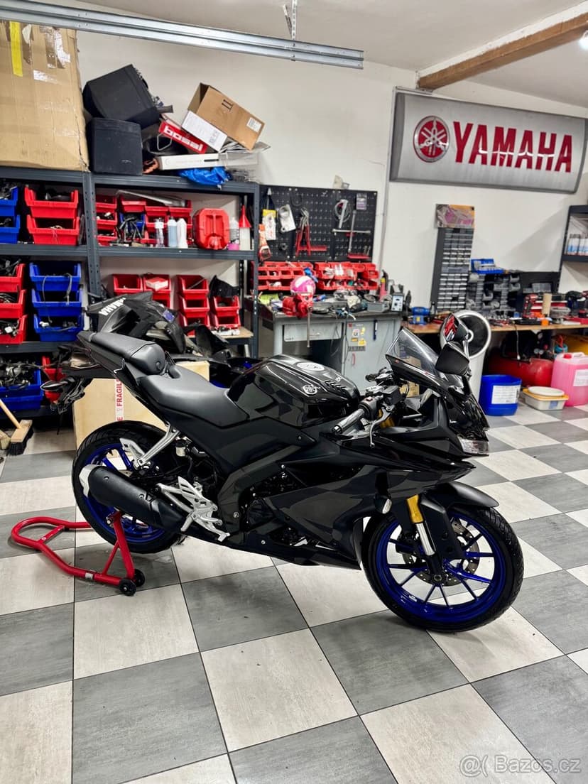 Yamaha YZF-R125 ABS 2019 18000KM TOP STAV ZÁRUKA