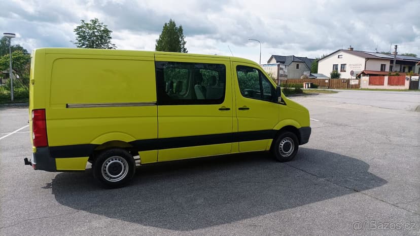 VW Crafter TDI, 100 kW, 12/2007,8 míst,tažné,PDC