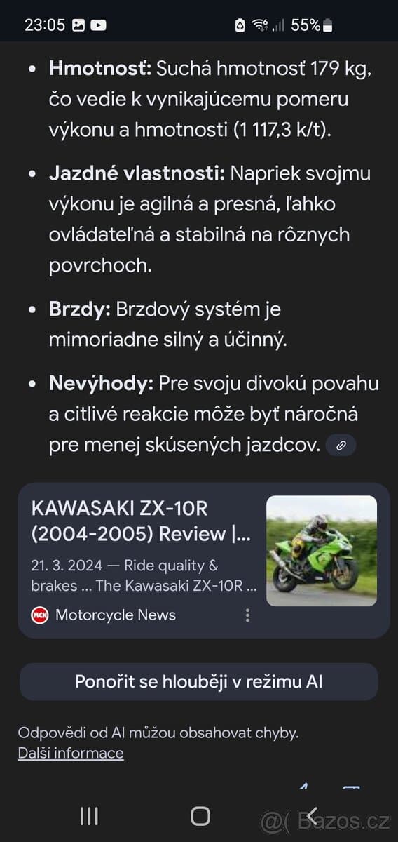 Kawasaki zx10r ninja