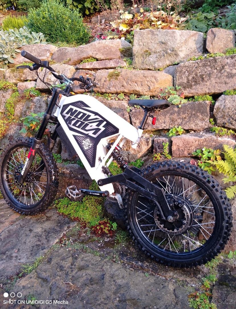 Elektro motorka - možná výměna za celoodpružené elektro kolo