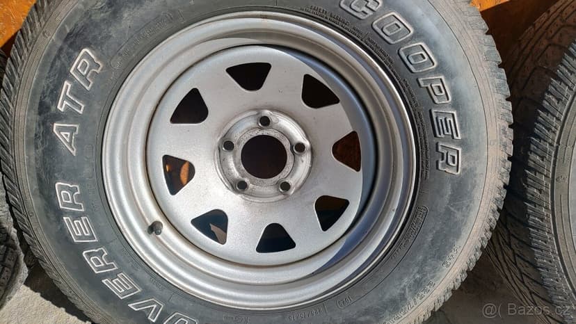 Ocelové ráfky Jeep Cherokee XJ,ZJ,TJ