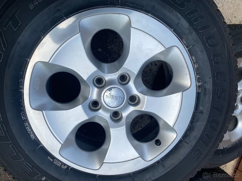 ORIGINAL ALU KOLA JEEP WRANGLER 255/70/18