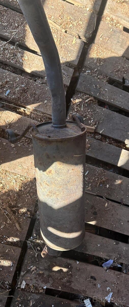 Výfuk Nissan D22 Navara double cab