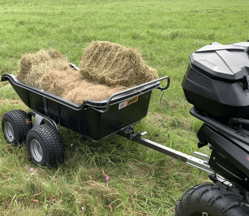 Vozík dvounápravový za čtyřkolku  ATV TRAILER GARDEN 680