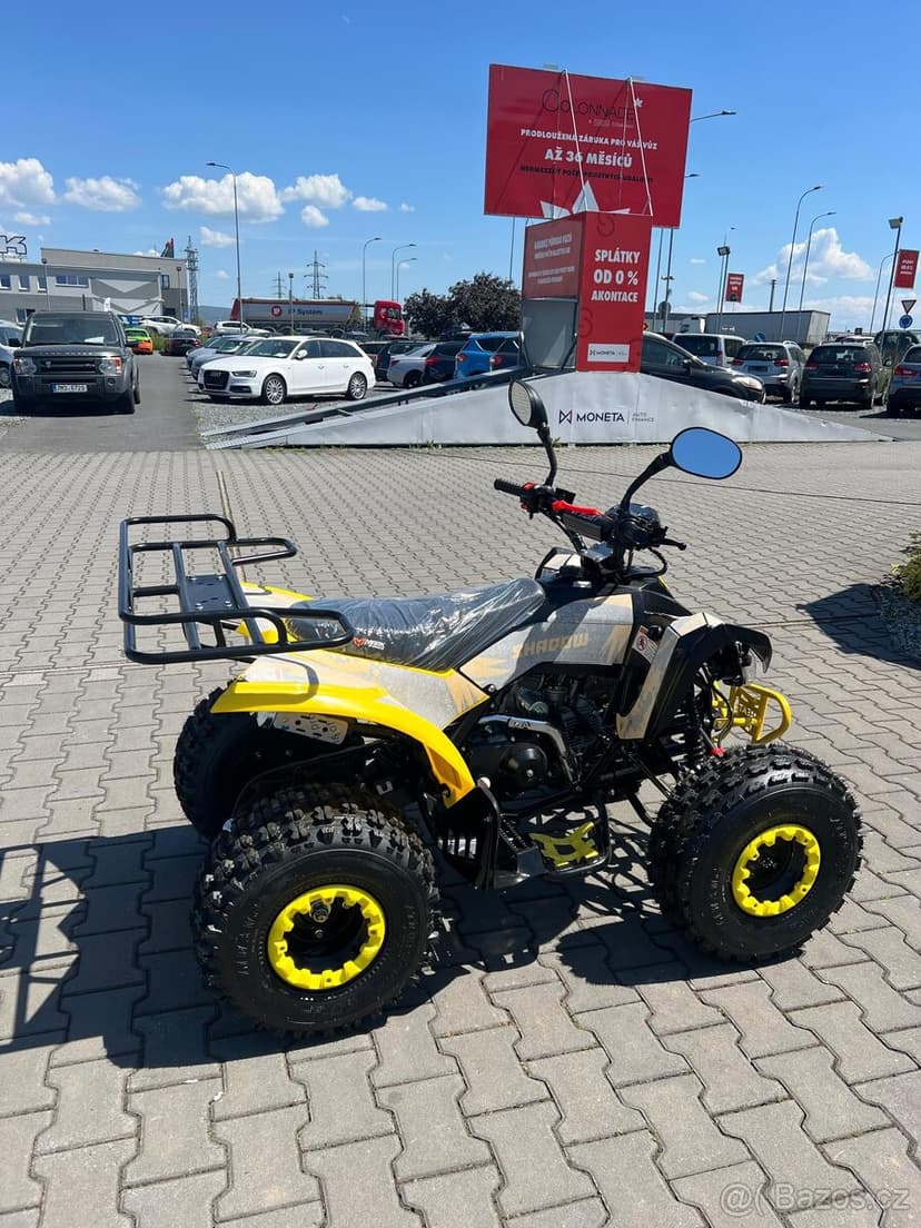 Dětská čtyřkolka UpBeat Shadow 125cc 3G8 - Žlutá