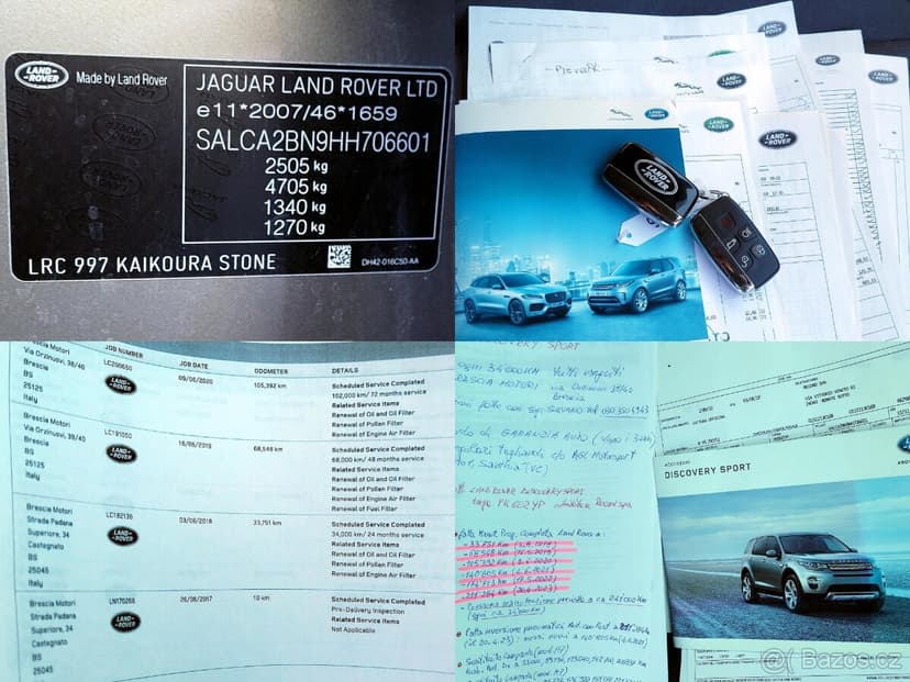 Land Rover Discovery Sport, 2,0 TD4 4x4, SERVIS.KNÍŽKA