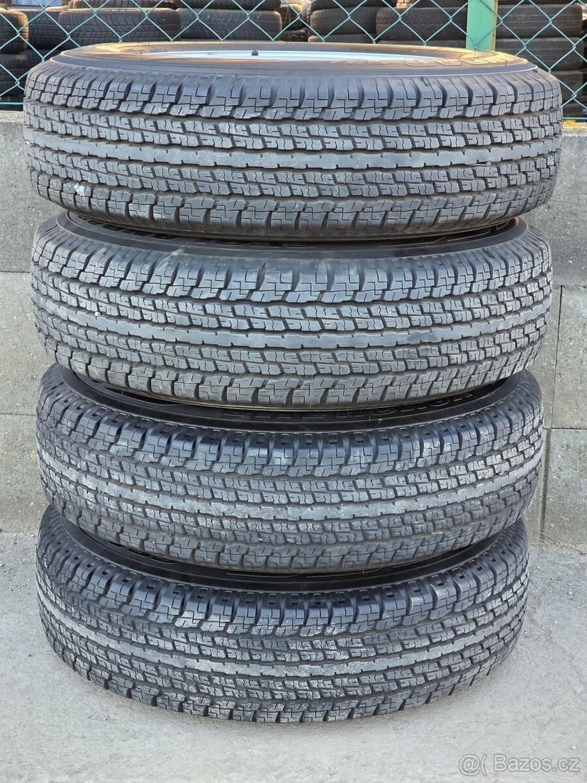 D-max 4ks plechových kol 6x139,7 205R16C