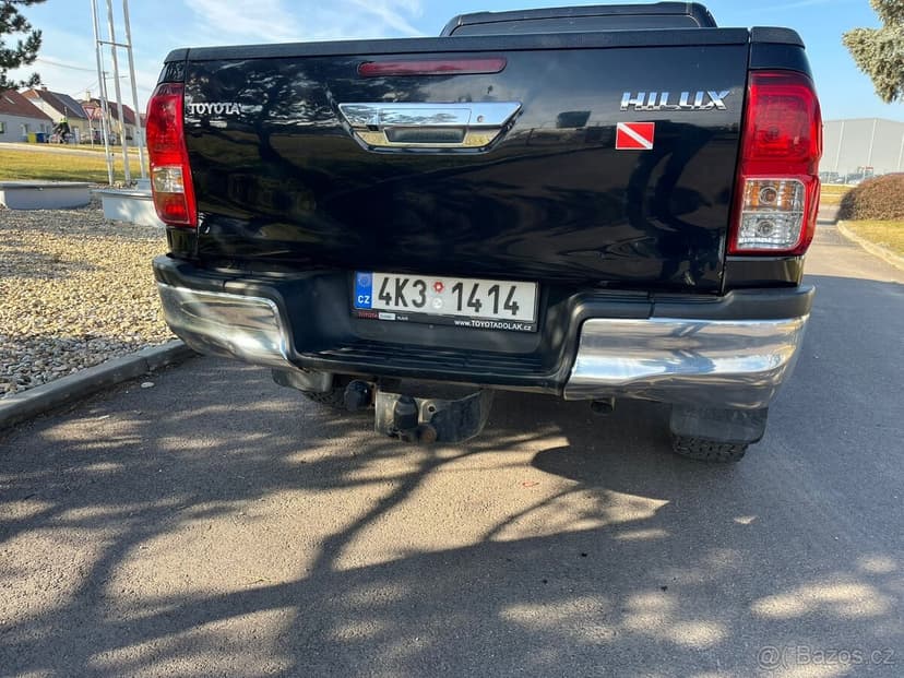 Toyota HILUX 2,4D 4x4, 110kw, r.v1/2018, 149 000 km, TZ 3,2t