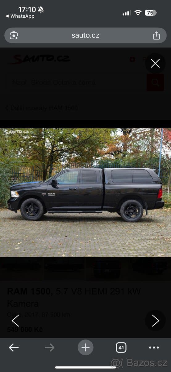 Hardtop Dodge Ram 1500