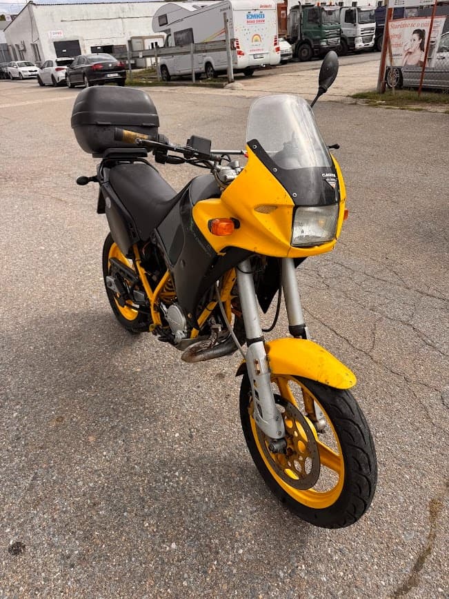 2003 CAGIVA SUPERCITY 50, PO SERVISU, KUFR GIVI