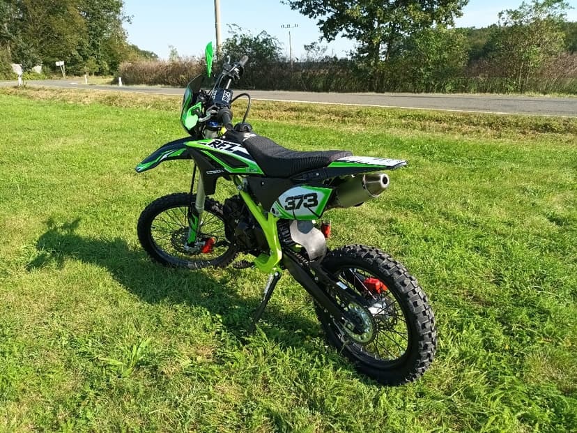 Pitbike By Apollo THUNDER 140cc 19/16 E-Start Zelená
