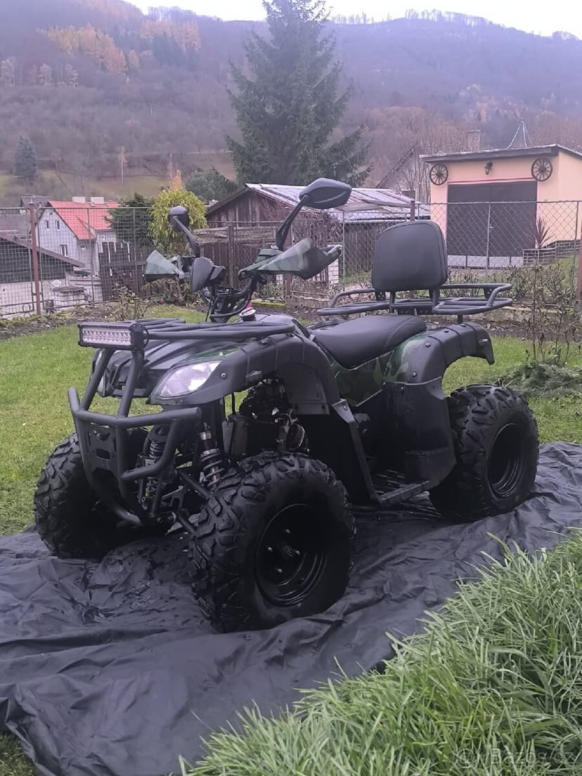 Dobrý den, prodám 4T čtyřkolku o obsahu 150ccm 8,5kw