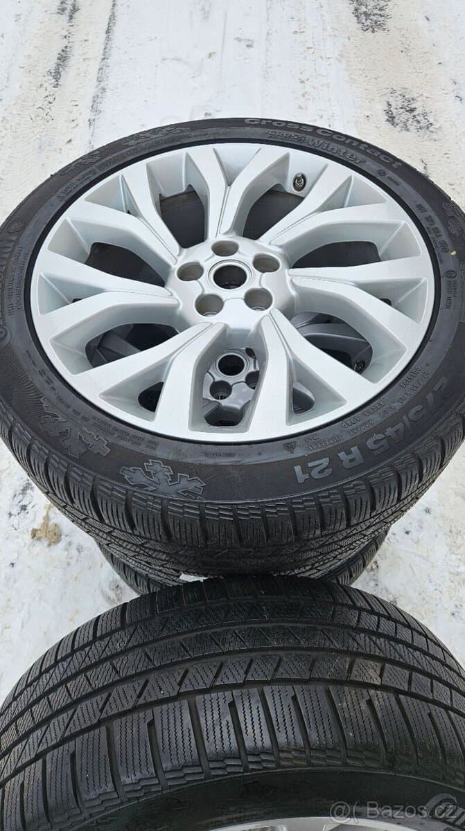 TOP ALU kola Land Rover 21" – 5×120, Continental 9