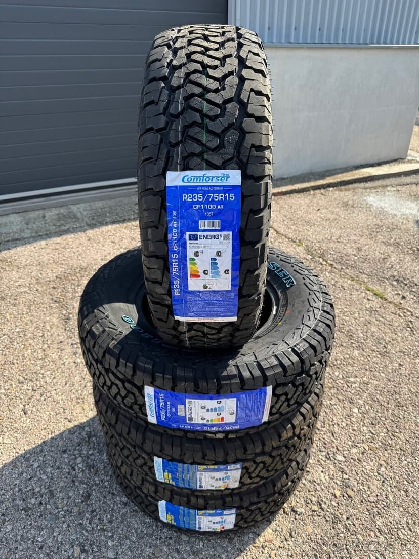NOVÉ TERÉNNE PNEU 235/75 R15 TL 105T COMFORSER CF-1100 A/T