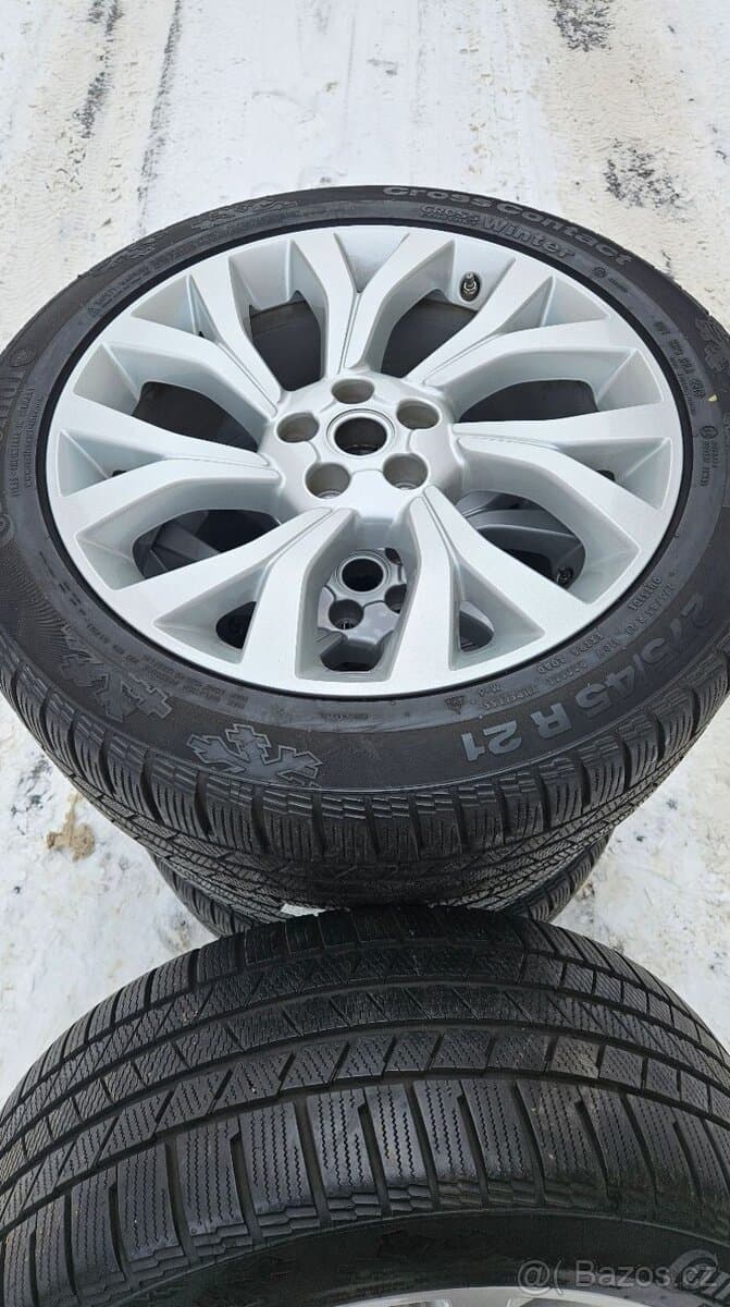 TOP ALU kola Land Rover 21" – 5×120, Continental 9