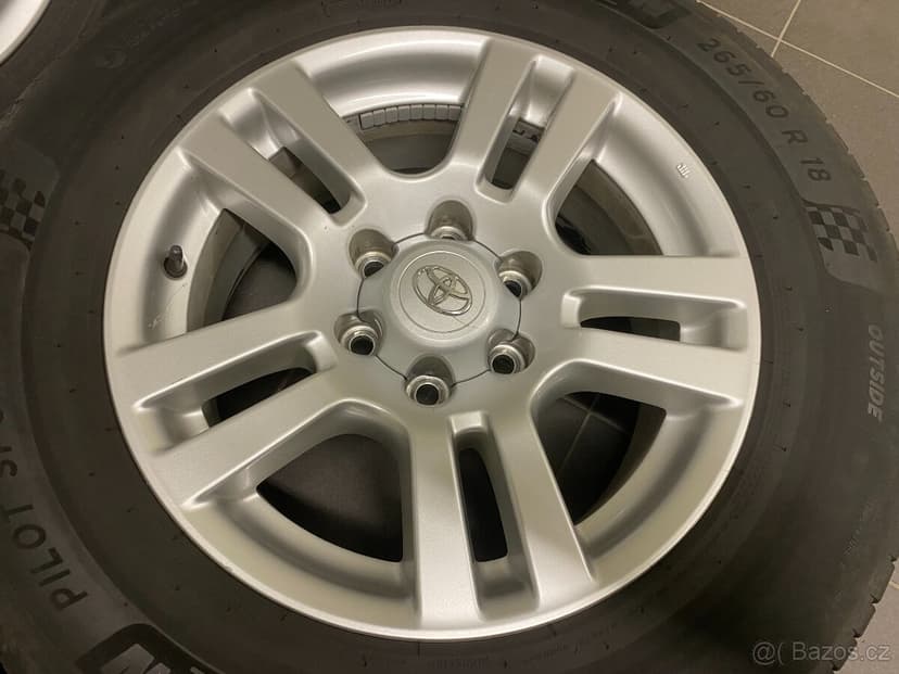 ORIGINAL ALU KOLA TOYOTA LAND CRUISER 265/60/18