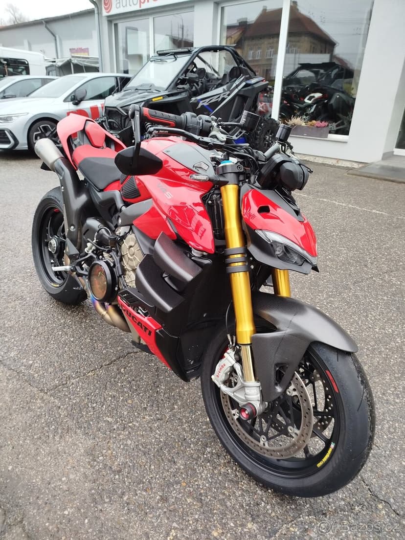 Ducati Streetfighter V4 S, 1.MAJITEL, ČR, -DPH,ÚŽASNÁ VÝBAVA