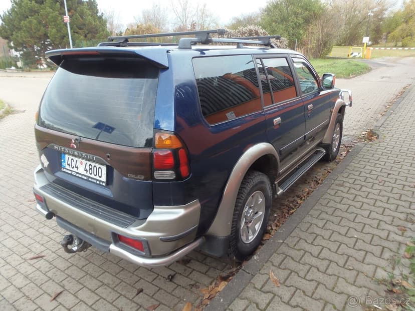 Mitsubishi Pajero Sport 2.5 TD 4x4 tažné 2.8t ČR původ
