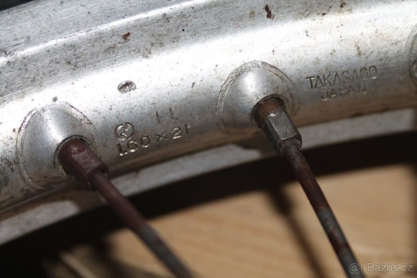 Přední kolo Kawasaki kx  125  250 500 1985-1987