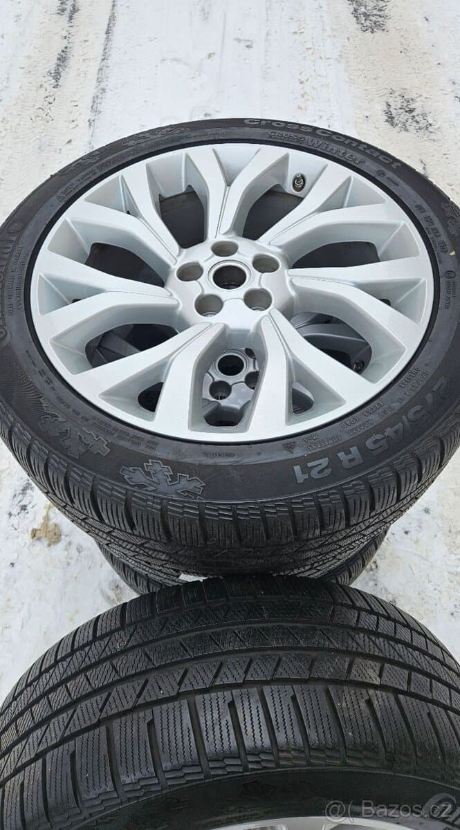 TOP ALU kola Land Rover 21" – 5×120, Continental 9