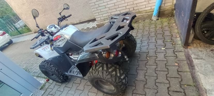 Čtyřkolka Kayo 200 vše na ruce i pro vozíčkáře