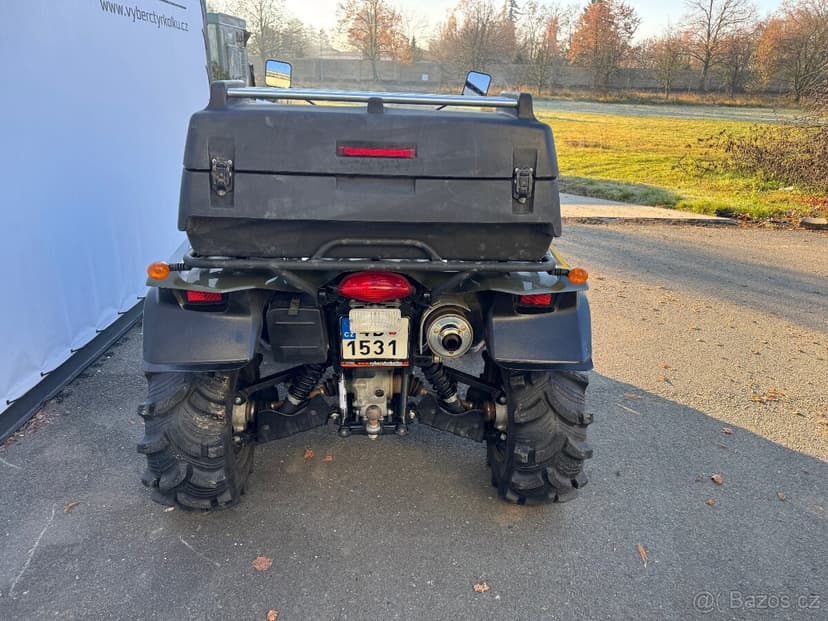 ojetá, bazarová čtyřkolka Suzuki KingQuad LTA 750 model 2008