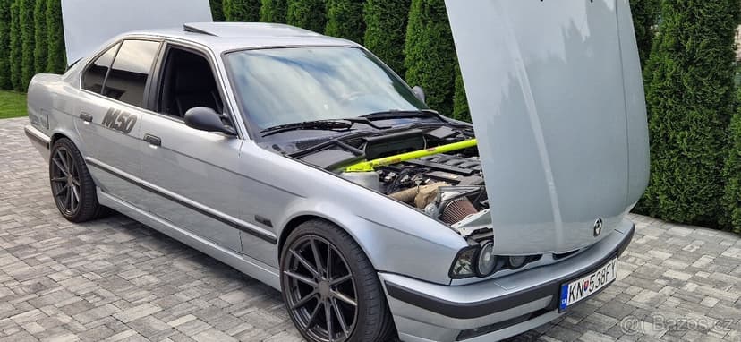 Predám BMW E34 m50b25 turbo. 344hp.