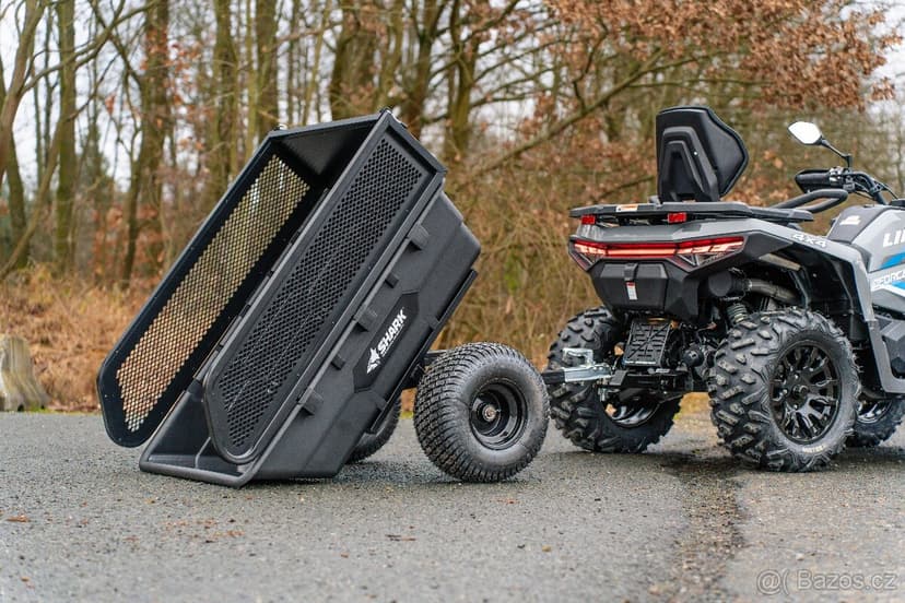SHARK ATV TRAILER GARDEN 300 S BLACK