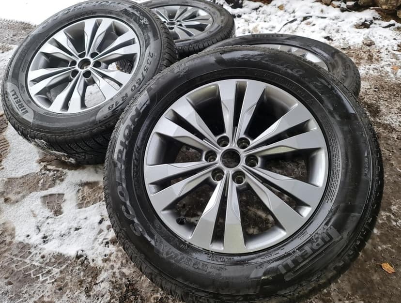 zimní Alu kola Mercedes X-Class W470 – 18" originál sada Pr