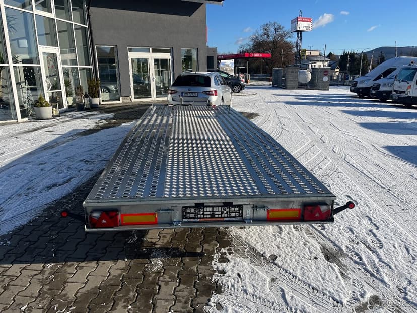Přepravník automobilů nový plato 6x2,1m,odpočet DPH