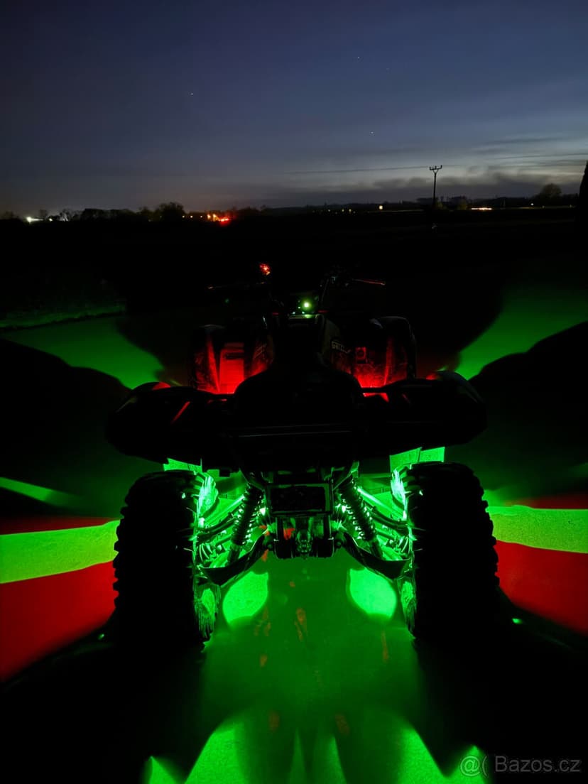 Podsvícení čtyřkolky