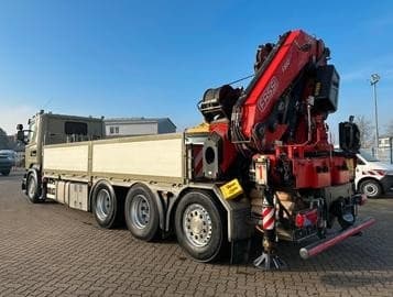 Scania R450L-8x4–Valník+HR-Fassi F 660 RA 2.28 HE+Naviják