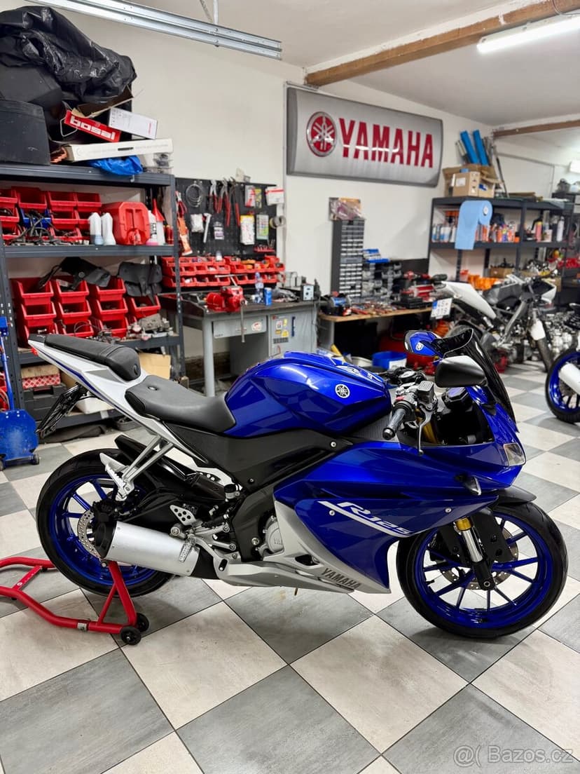 Yamaha YZF-R125 ABS 2017 20000KM TOP STAV ZÁRUKA
