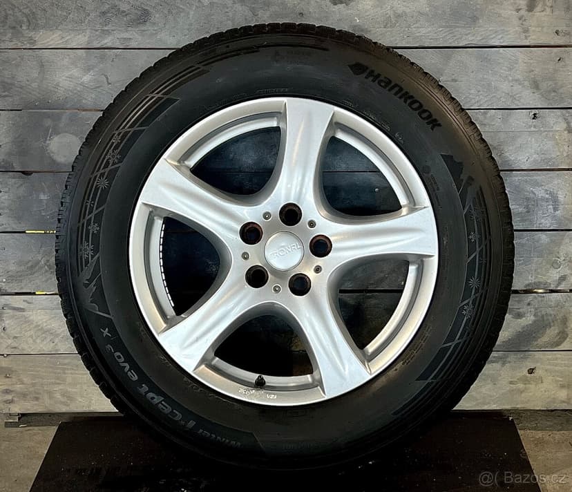 Zimní sada kol Ronal 5x120 R18, Hankook 255/60 R18 112V