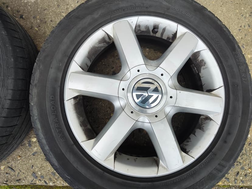 17"letní alu sada 5x120 origo VW T5 T6 T6.1 Multivan 235/55