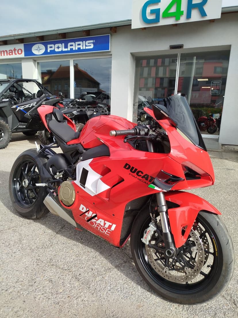 Ducati Panigale V4, ČR, KRÁSNÝ STAV, ZÁRUKA, SERVIS