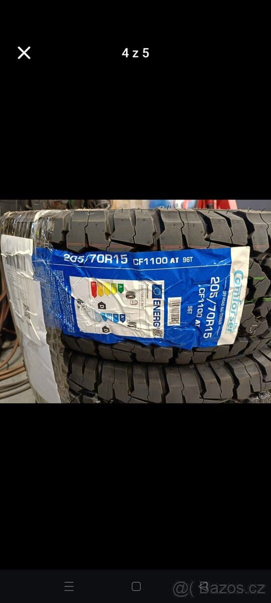 pneumatiky comforser CF1100 205/70 R15 96T