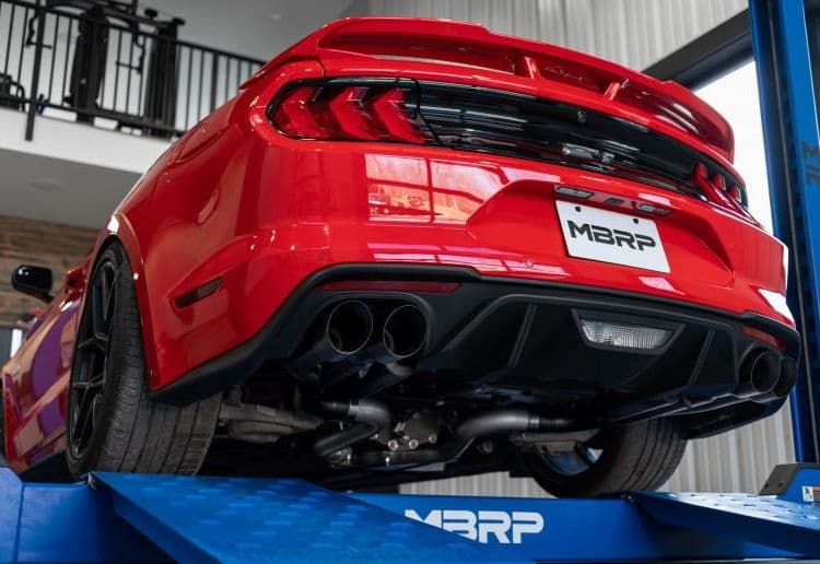 Vyfuk Mustang cupe 2015-2023 MBPR 4 koncovky