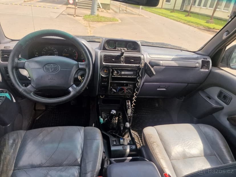 Toyota Land Cruiser 95, rok výroby 1996 3.0tdi 92kw 4x4, red