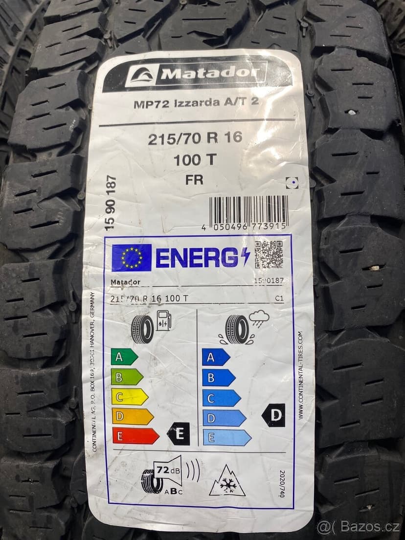Matador Izzarda A/T 2 215/70/R16 100Tceloroční