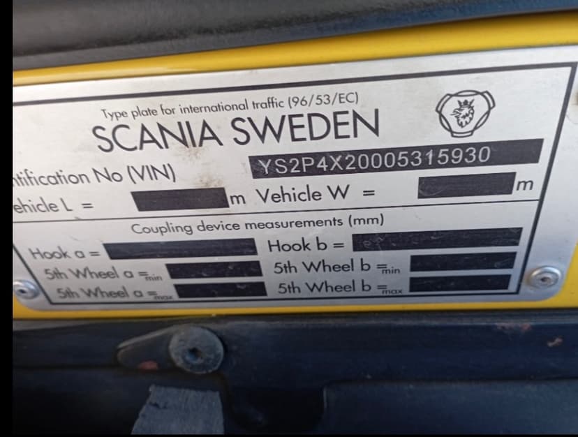 Scania odtahovka LKW