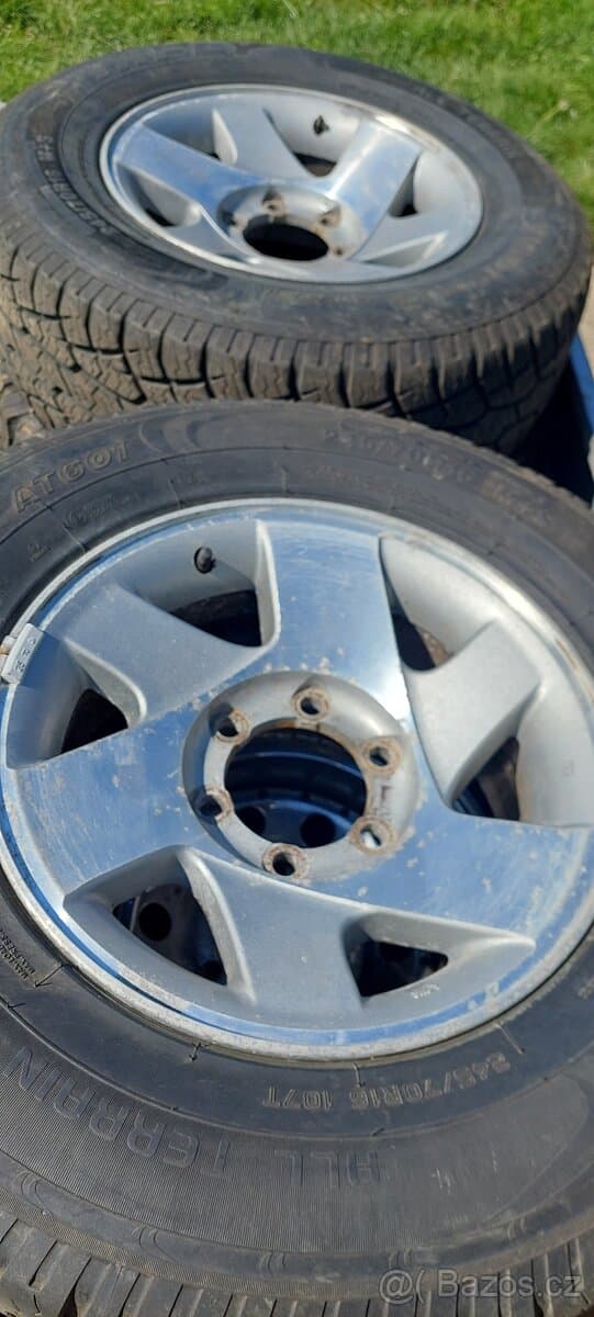 Offrod disky s pneu 15" a 16"