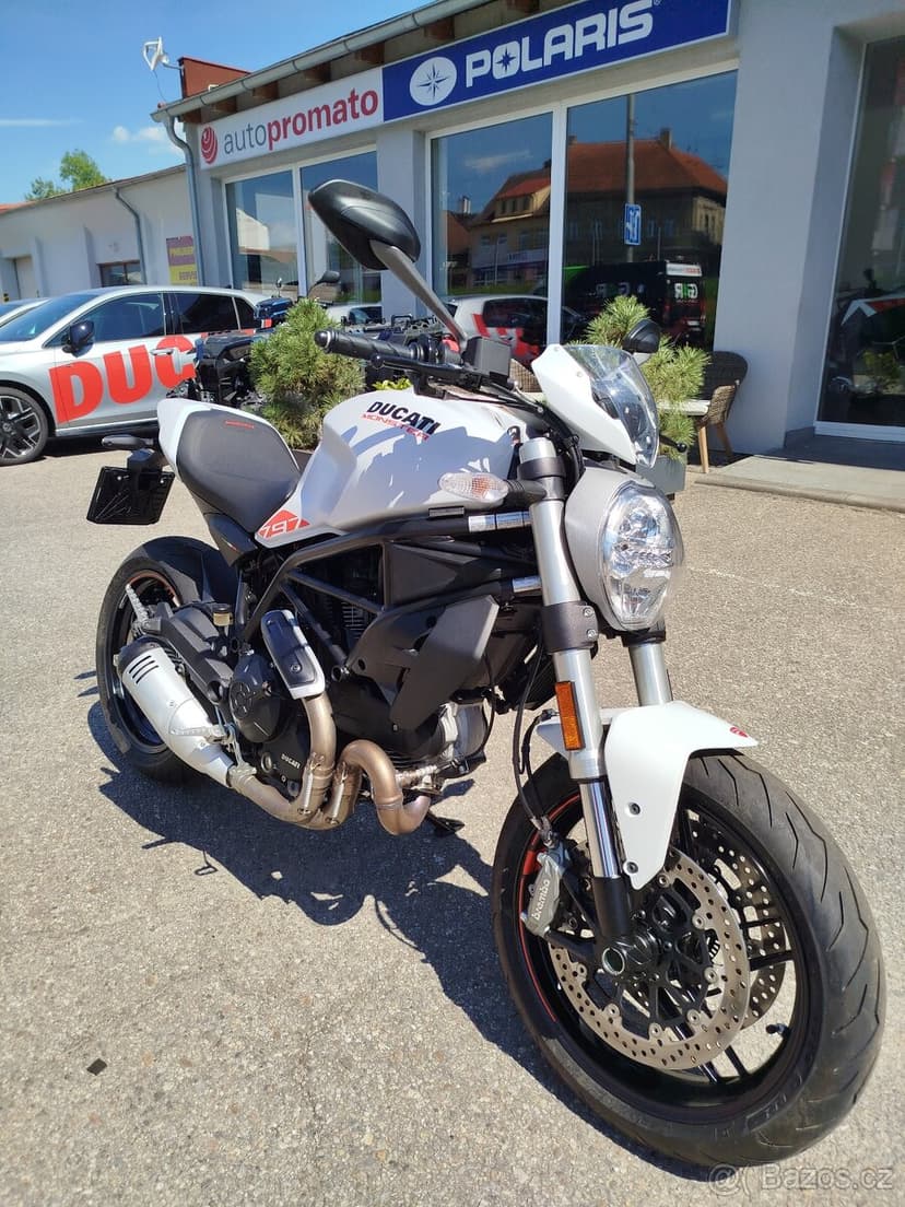 Ducati Monster 797, 1. MAJITEL, NOVÝ V ČR, POUZE: 5 264 KM