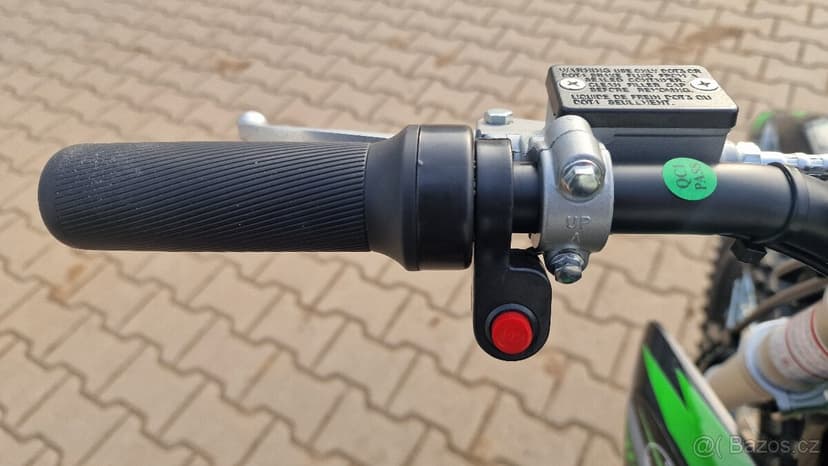 Elektrická motorka pitbike MRM EcoPit 5000W 72V, kola