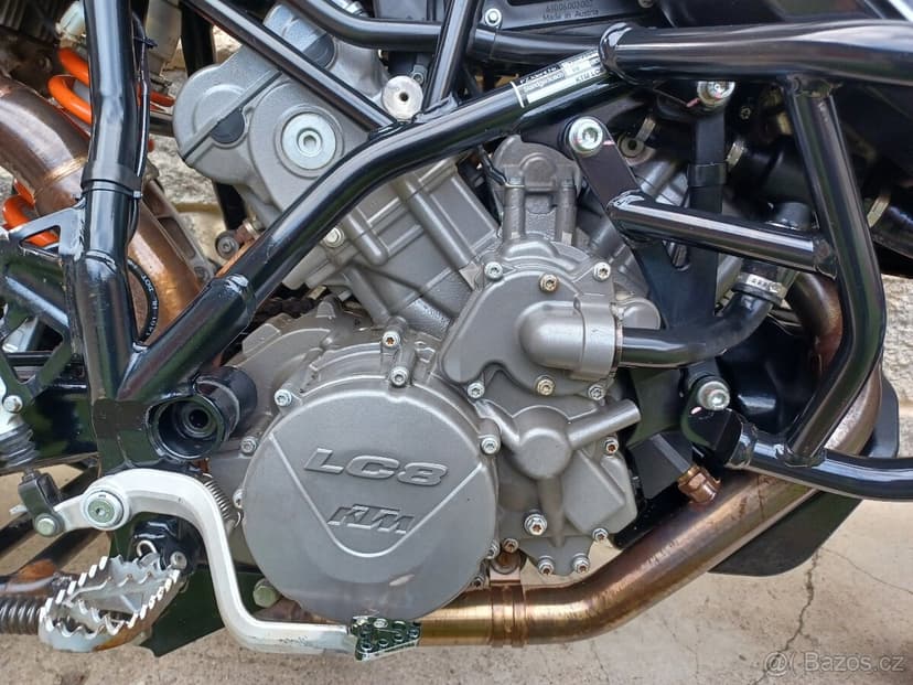 KTM LC8 990 SMT SUPERMOTO - DOKLADY, NÁHRADNÍ DÍLY