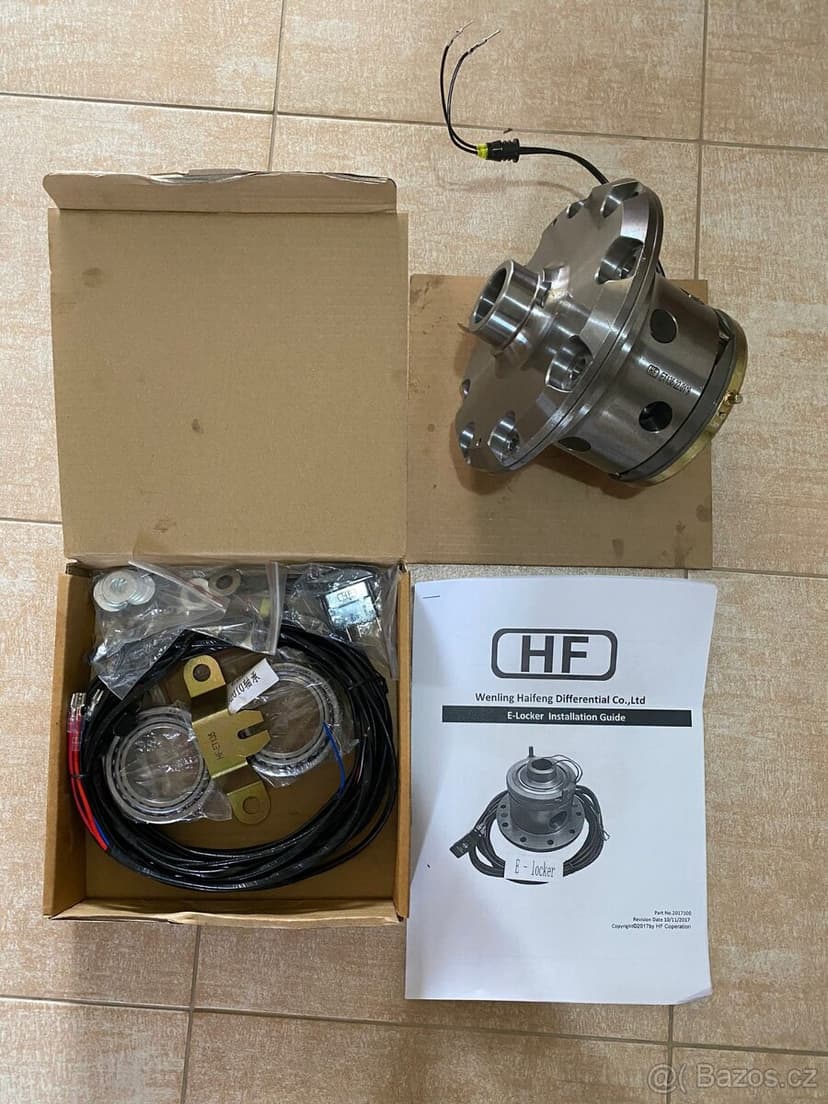 PŘEDNÍ/ZADNÍ 100% ELEKTRICKÁ UZÁVĚRKA Nissan Patrol Y60/Y61