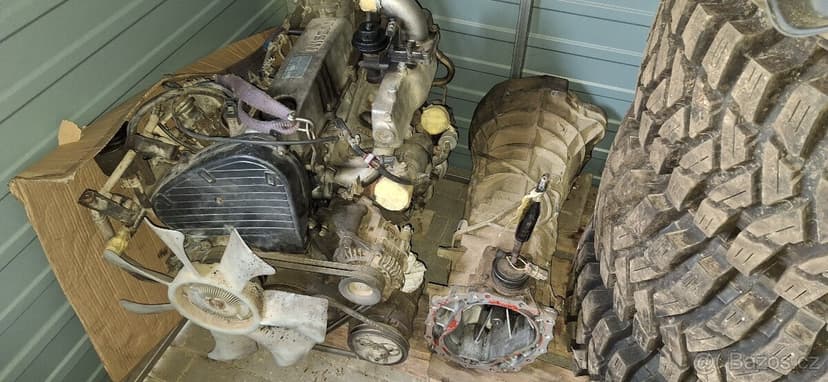 Kompletni motor Nissan Patrol y61 2,8TD mech. čerpadlo