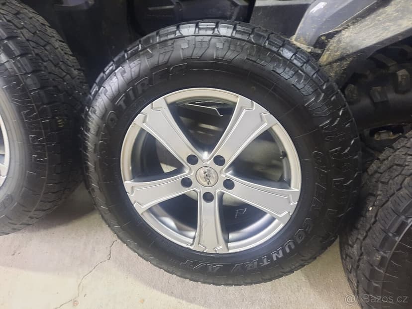 Zátěžové alu kola 5x120 R17