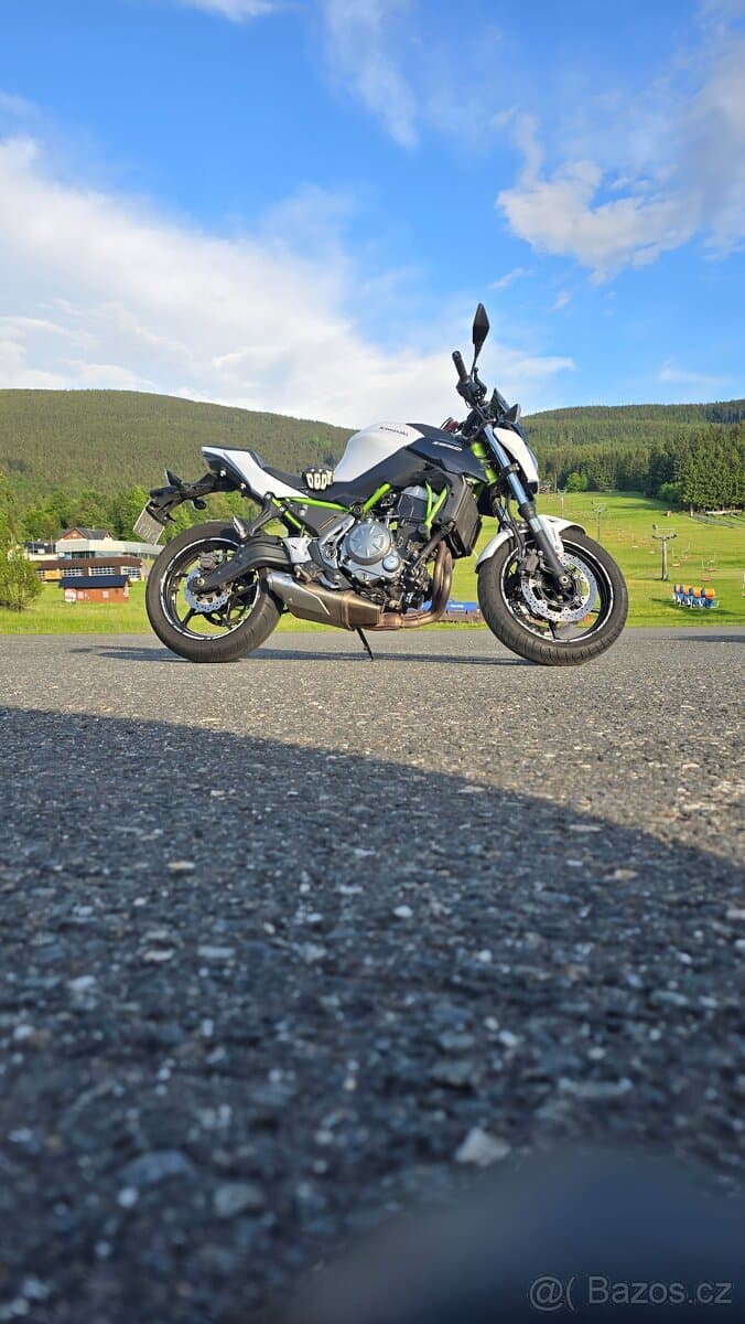Kawasaki Z650 - 50kW - možno snížit na 35kW (A2)