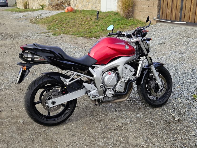 Yamaha FZ6 – po servisu, STK do 2029, nové pneu, laděné MIVV